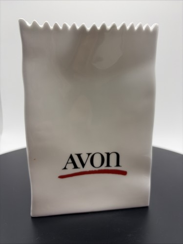 Avon ceramic white paper bag - avon,